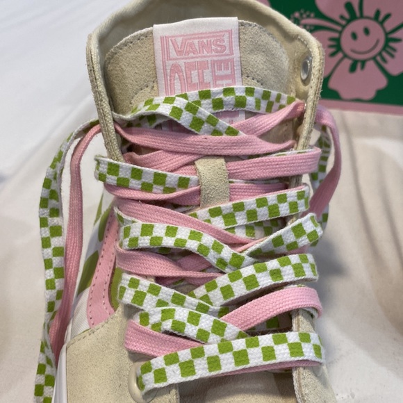 VANS SK8-Hi tapered “Em on holiday - collection” NWT and original box Woman’s 10 - Picture 3 of 15